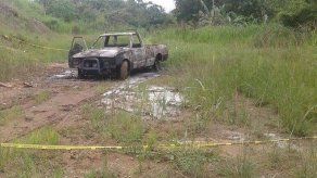 Hallan persona calcinada dentro de vehículo incendiado en Chepo
