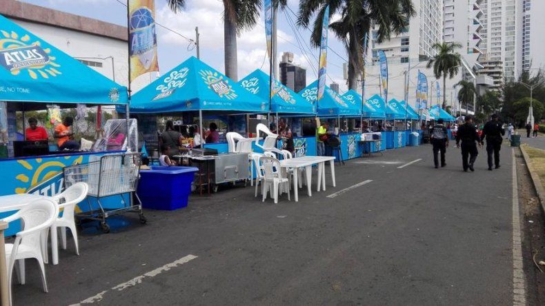 Minsa mantiene inspección en puestos de venta de comida en la Cinta Costera