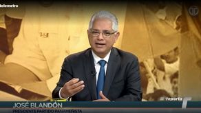 José Blandón, presidnete del Partido Panameñista