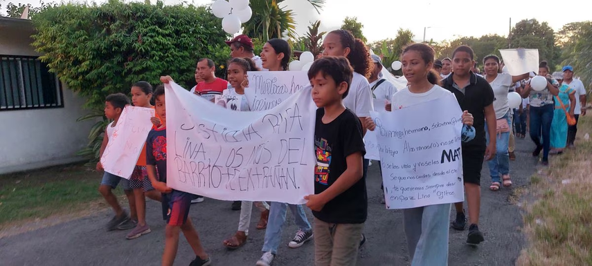 Moradores exigen justicia por feminicidio de la niña