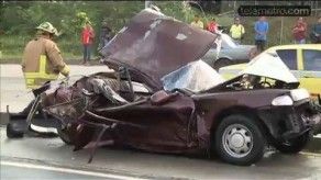 Varios heridos deja accidente en Las Cumbres