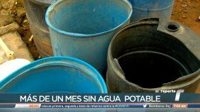 Residentes de Paso Blanco denuncian que desde hace mes y medio están sin agua potable