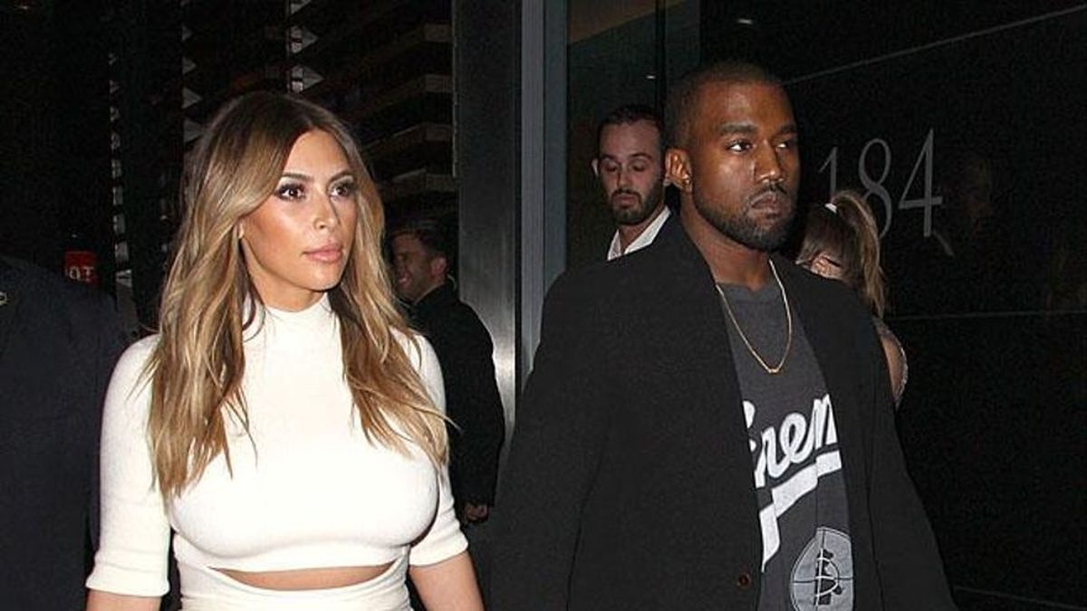 Kanye West eligió la ropa de Kim Kardashian para Vogue