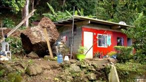 Dos casas resultaron afectadas tras desprendimiento de rocas en Las Cumbres