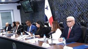 Comisión de Gobierno durante el debate del proyecto de ley de extinción de dominio.