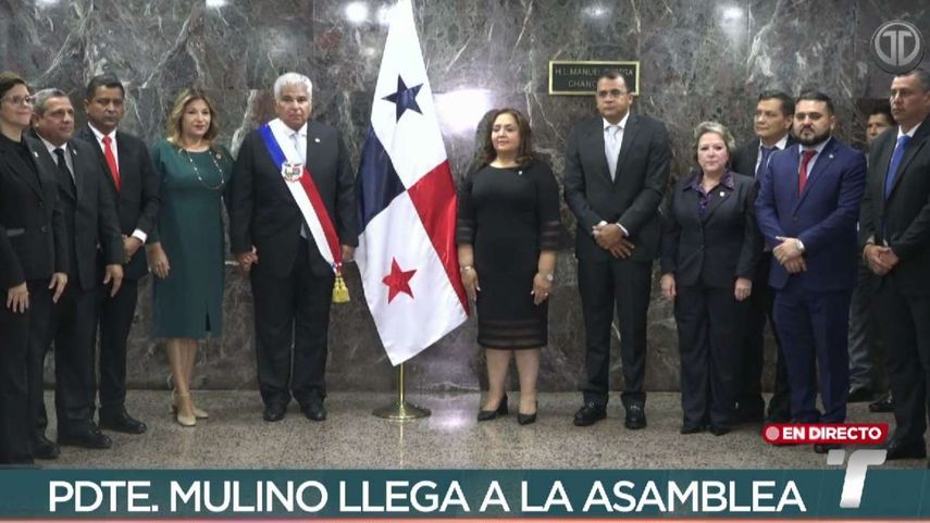 Instalación en la Asamblea Nacional e Informe del presidente Mulino, hoy 2 de enero