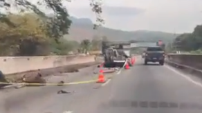 Accidentes vehicular en Chame y en Ave. Omar Torrijos