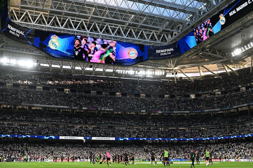 El Estadio Santiago Bernabéu