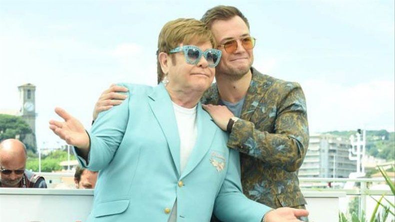 Taron Egerton y Elton John: como uña y carne en Cannes