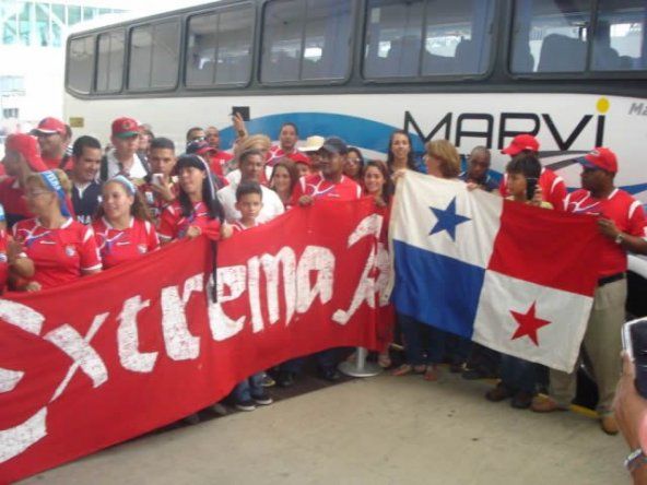 Selección panameña llega a Costa Rica