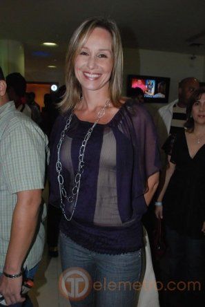 La siempre radiante Karen Chalmers