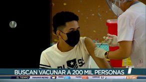 Más de 200 mil personas serán vacunadas en jornada nacional