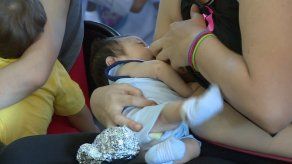Realizan Gran Tetada en el Parque Omar para incentivar la lactancia materna