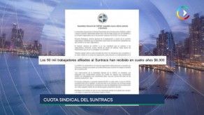 Panamá Check: ¿Cuánto recibe el Suntracs en cuota sindical?