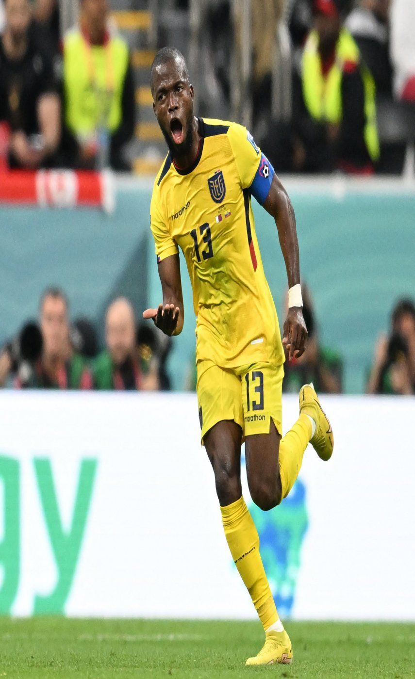 Valencia guió a Ecuador con su doblete en el debut de ambas selecciones en el Mundial Qatar 2022.