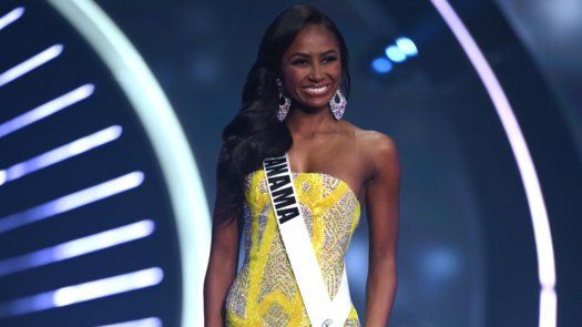 Brenda Smith, durante su participación en el Miss Universo 2021.