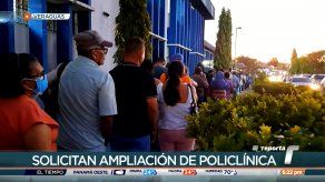 Pacientes reclaman falta de cupos y medicinas en la policlínica Horacio Díaz Gómez