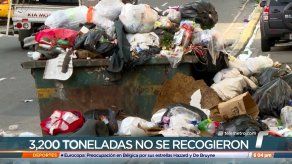 Ciudad capital repleta de basura tras paro de labores del personal de aseo