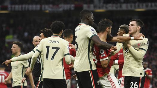 El Liverpool le ganó 5-0 al Manchester United