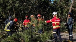 Protección Civil lusa eleva cifra de heridos a 28 y mantiene alerta amarilla