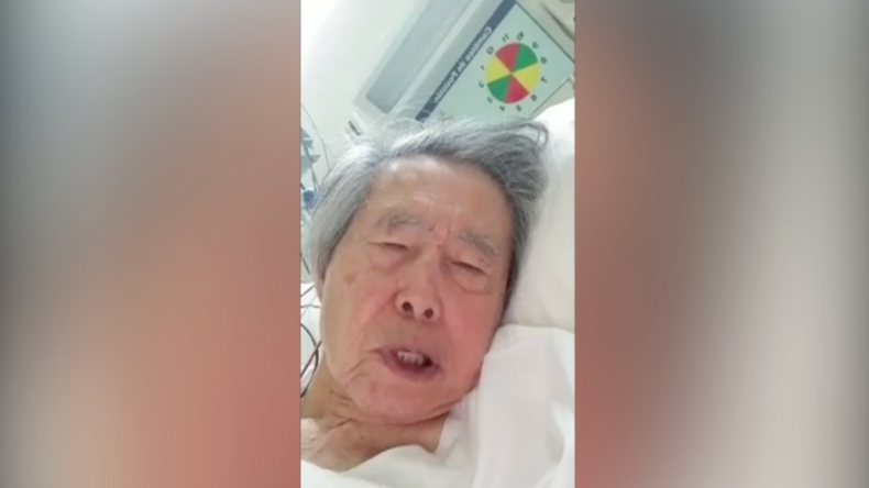Fujimori dice que si vuelve a prisión será una condena a muerte