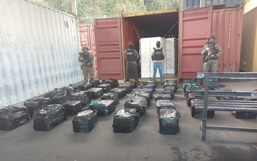 Policía Nacional incauta una tonelada de droga&nbsp;