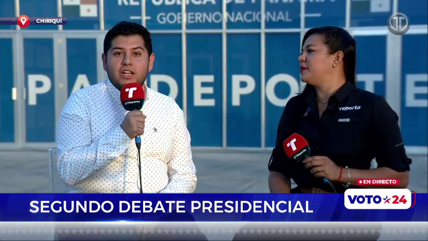 Segundo debate presidencial en Panamá 2024