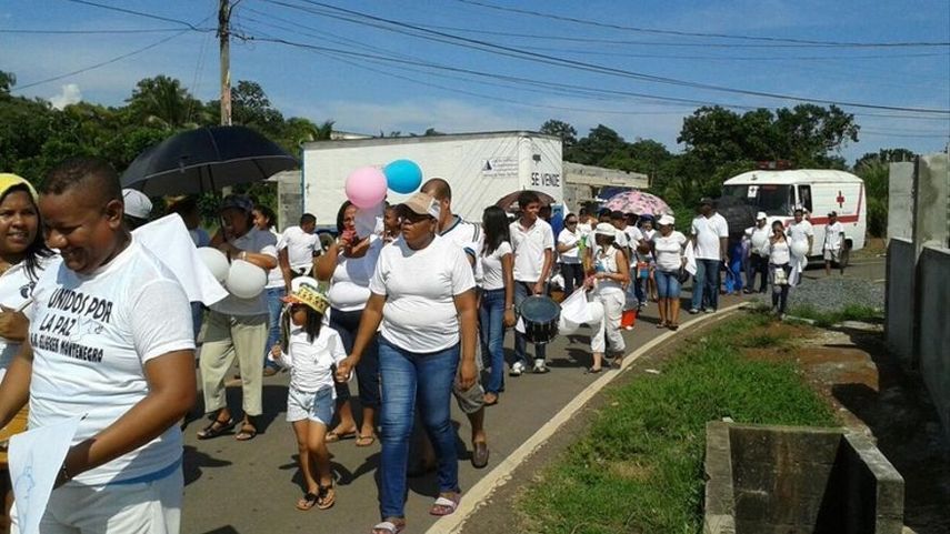 Gran caminata por la paz y la familia
