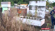Moradores denuncian las condiciones del cementerio municipal de Arraiján. Moradores denuncian las condiciones del cementerio municipal de Arraiján.