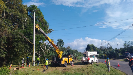 Trabajos de Naturgy Panamá.