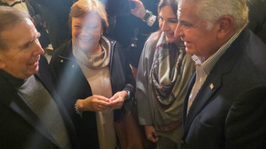 Presidente Mulino dialoga con Edmundo González en Noruega.