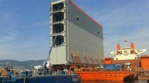 Ya comenzó en Italia embarque del nuevo grupo de compuertas