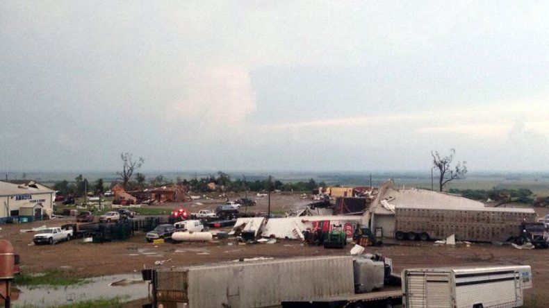Tornado en Dakota del Sur deja daños y un herido