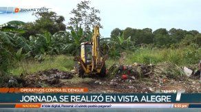 Realizan operativos de limpieza en Panamá Oeste por casos de dengue