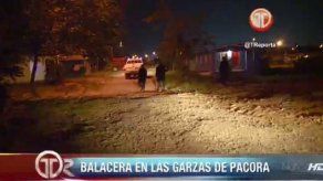 Un muerto y cinco heridos tras balacera en Las Garzas de Pacora