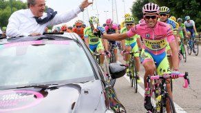 Contador aspira a ser el octavo ciclista en lograr doblete Giro-Tour