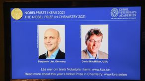 Los científicos  Benjamin List y David MacMillan se hicieron acreedores al Premio Nobel de Química.
