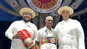 Ballet folklórico Ritmos y Raíces panameñas triunfa en Lituania.