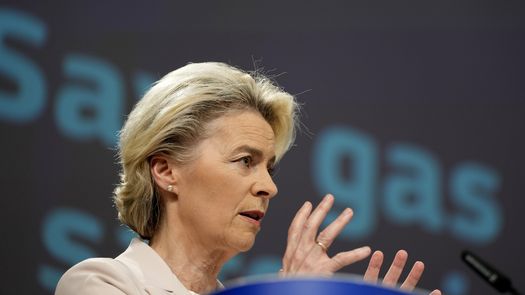 Ursula von der Leyen, presidenta de la Comisión Europea.