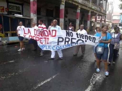 Protestas y bloqueos en ciudad panameña de Colón