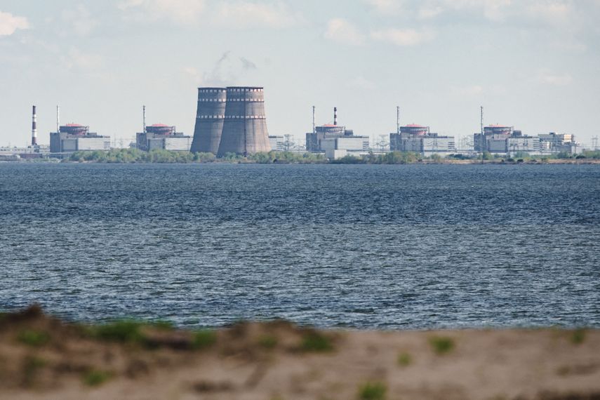 Central nuclear ucraniana de Zaporiyia.