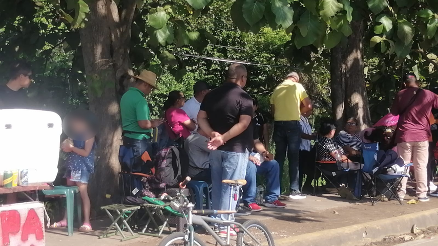 Menores de edad en las manifestaciones.