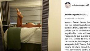 Adriana Ugarte defiende su desnudo en las redes sociales