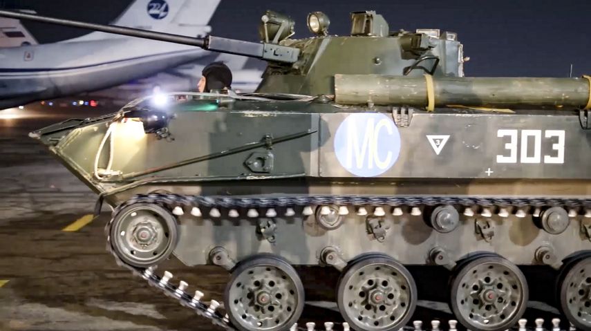 Los soldados formaban parte de una misión de paz de la Organización del Tratado de Seguridad Colectiva