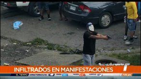 Denuncian presencia de infiltrados en manifestaciones pacíficas