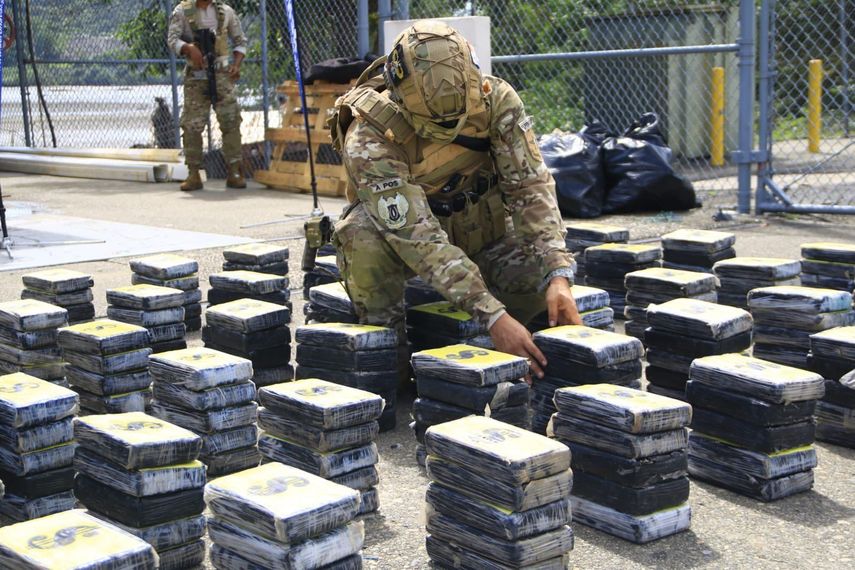 Los estamentos de seguridad de Panamá han desarrallado 342 operativos contra el narcotráfico en 2022.