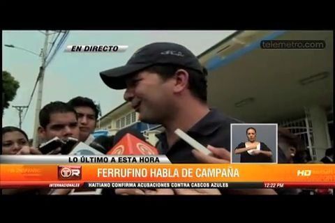 Ferrufino  dice no estar de acuerdo con campañas negativas