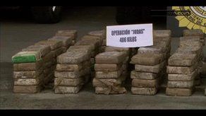 Desarticulan red de tráfico de drogas