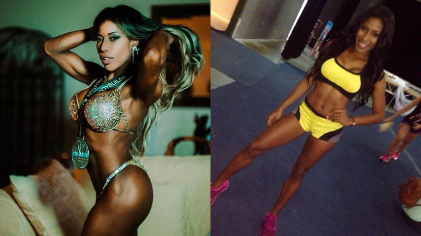 Malu Tapia gana competencia en fisicoculturismo