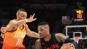 Blazers acaban terceros en Oeste tras vencer 102-93 a Jazz